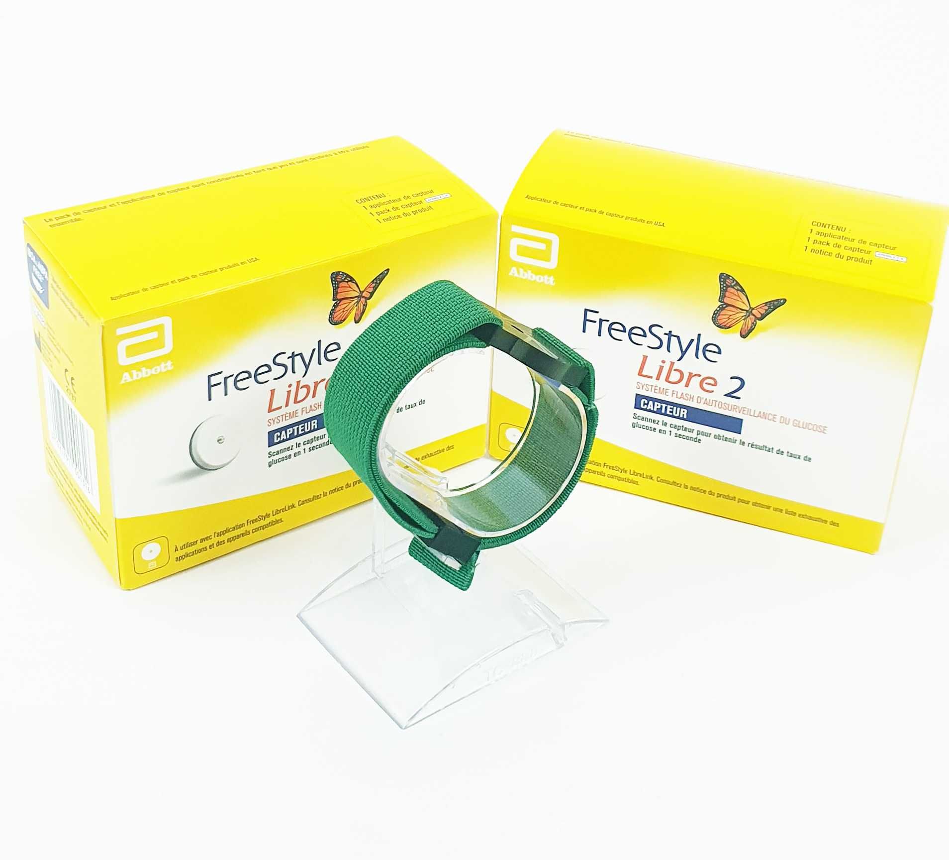 Opaska ochronna na sensor FreeStyle Libre 2 - ZIELONA -WYSYŁKA24H