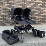 Bugaboo Donkey 2 Duo – rok po roku, czarny, zadbany rok po roku