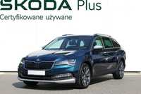 Skoda Superb 2,0 TDI 190KM Scout, 4x4, DSG, aktywne zawieszenie, polski salon, FV23