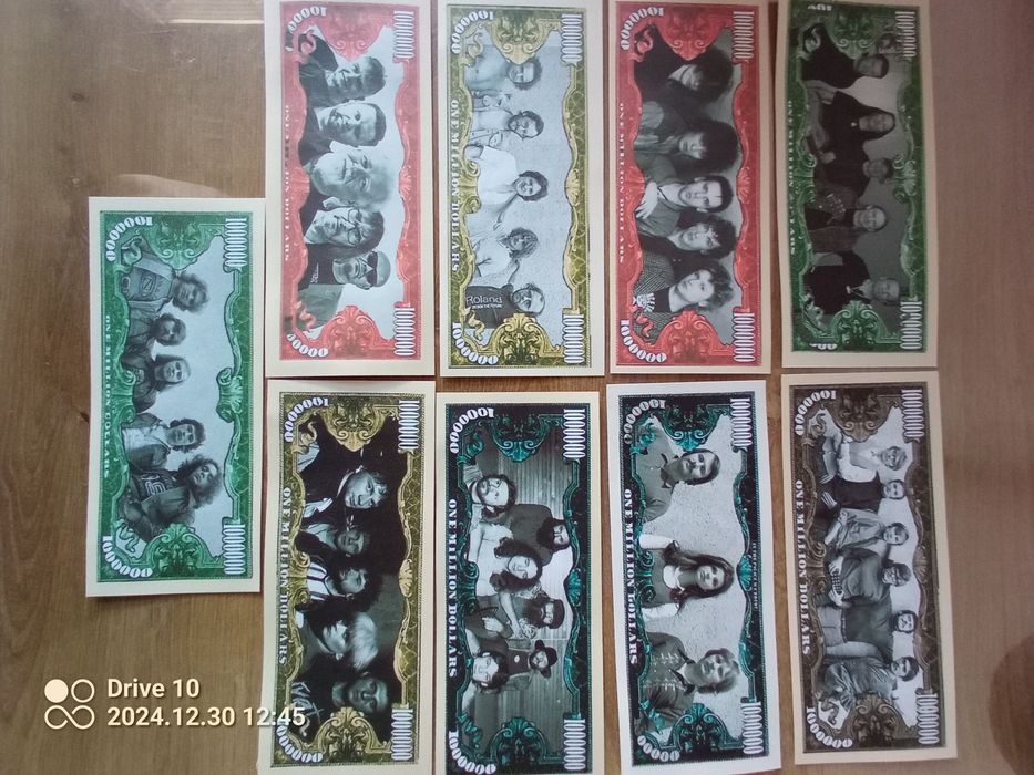 Polskie zespoły banknoty kolekcjonerskie