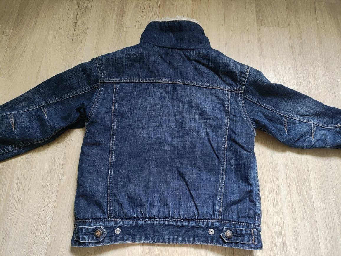 Куртка зимняя, джинсовая Gap на 5 - 6 лет