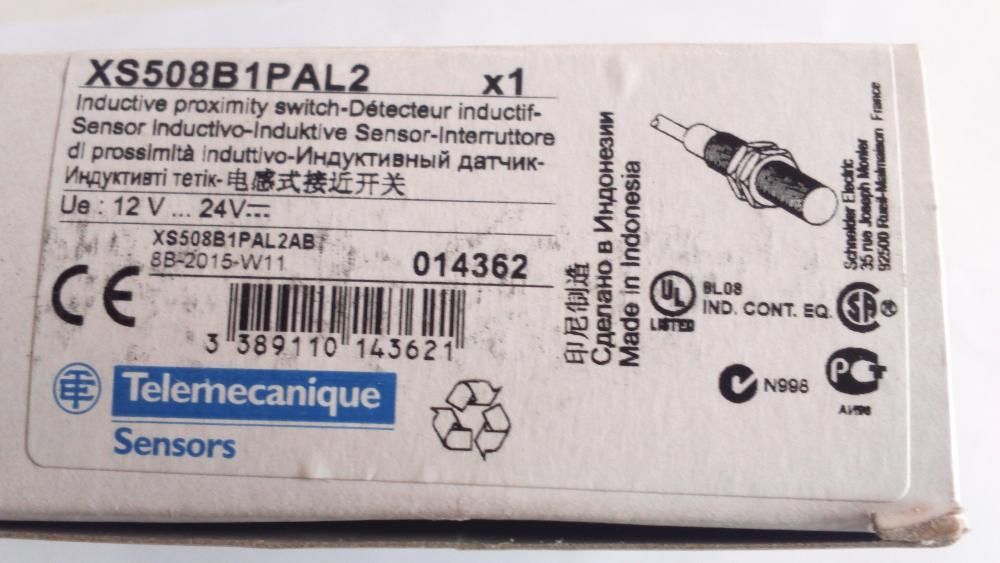 Sensor Telemecanique de proximidade XS508B1PAL2