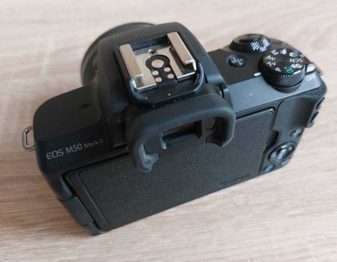 Aparat Canon EOS M50 Mark II M15-45 + dodatki