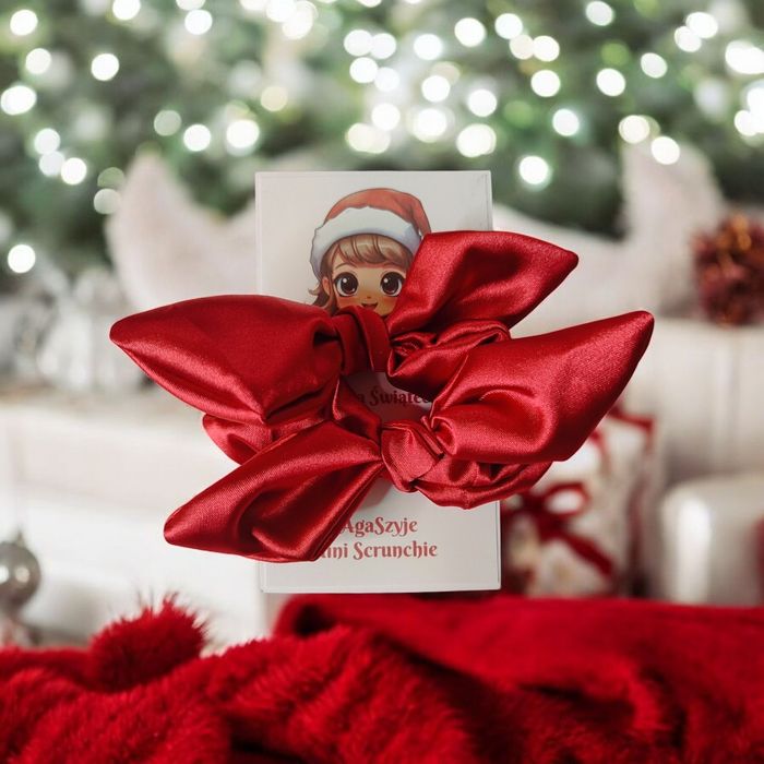 Zestaw scrunchie do włosów Mini Satyna