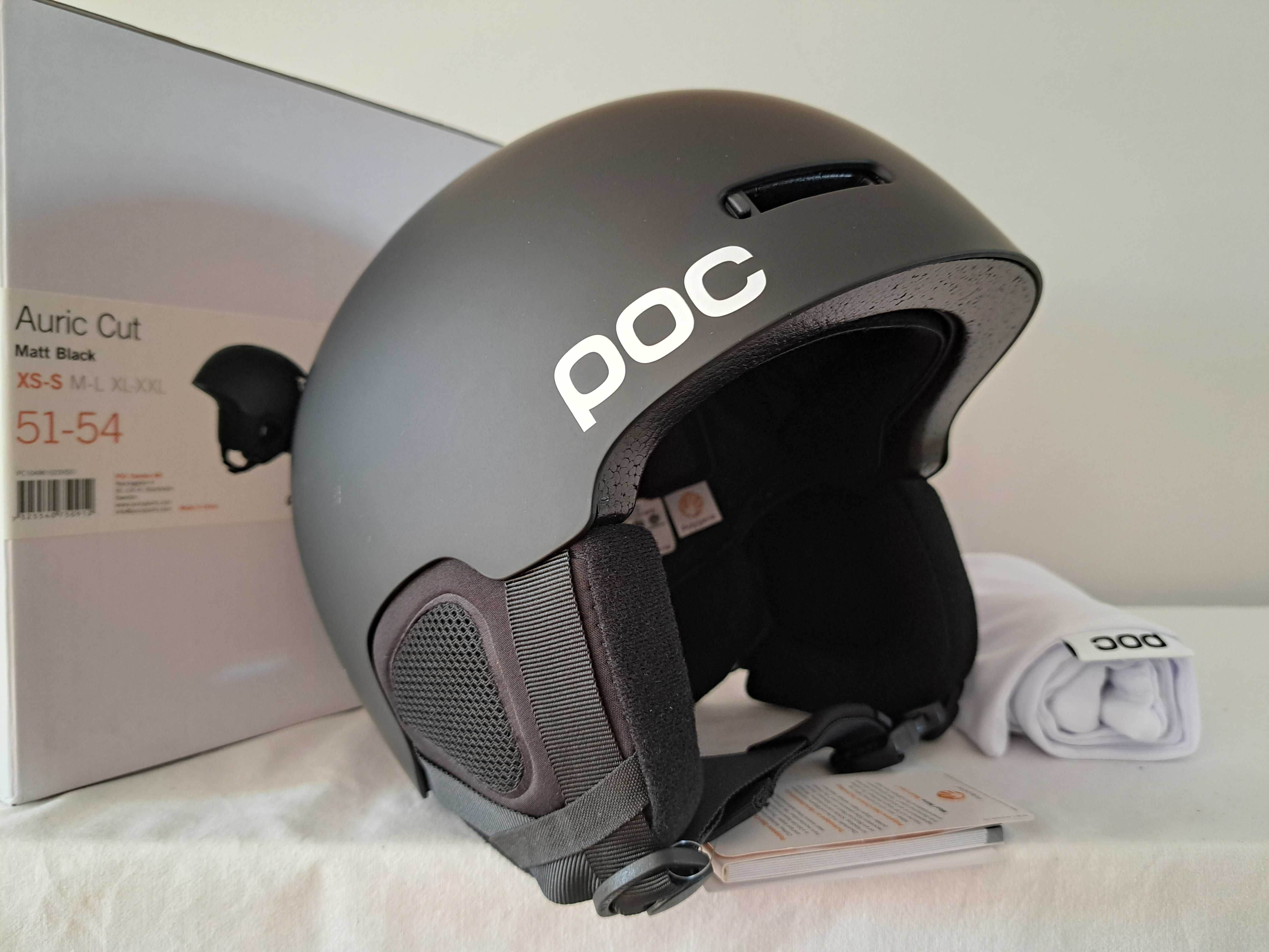 Kask narciarski POC Auric Cut Matt Black XS/S 51-54cm
