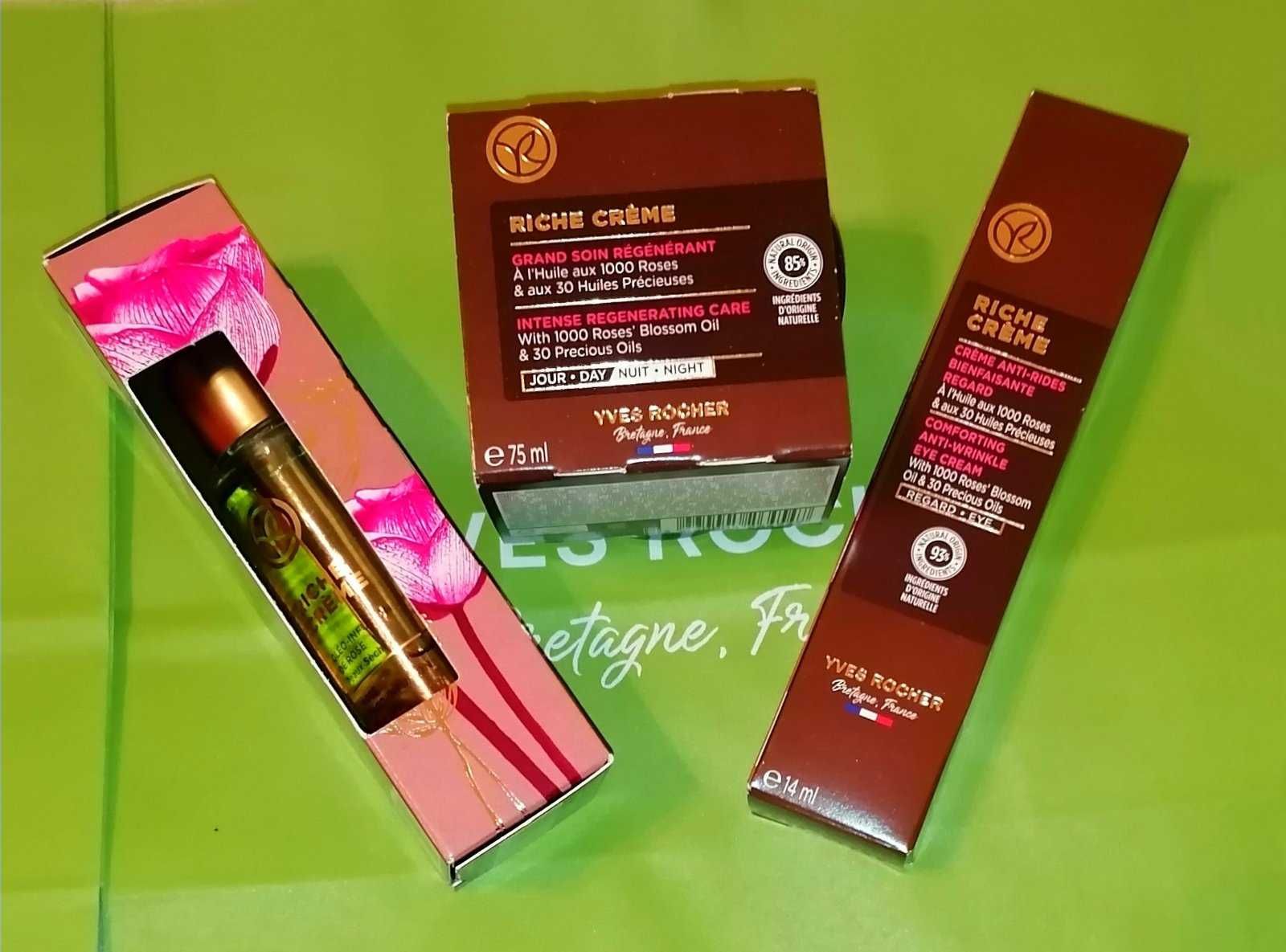 Подарочный набор Riche Creme Крем для лица 75мл + Масло + Крем Ив Роше