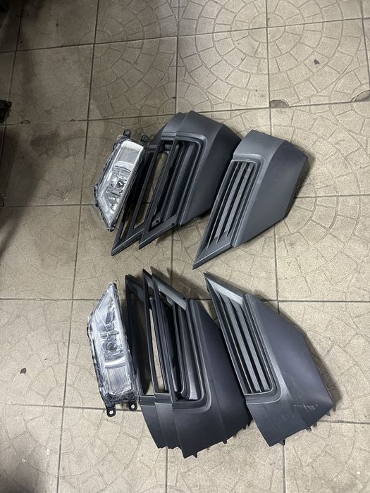 Заглушка накладка противотуманки Tiguan 2