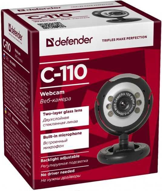 Продам вебкамеру Defender C-110 (63110)