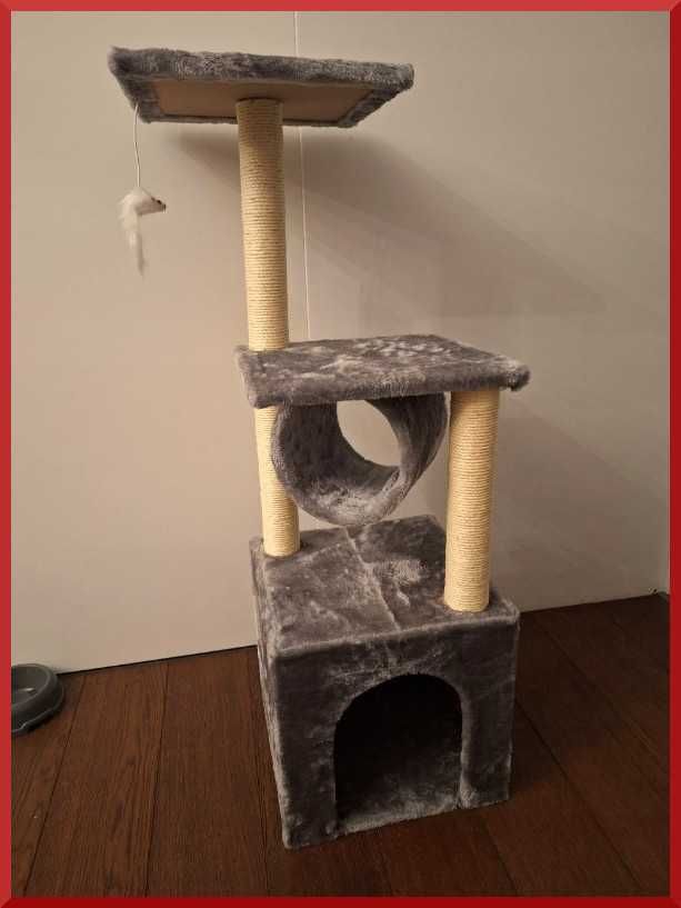 Drapak legowisko domek platforma wieża dla kota