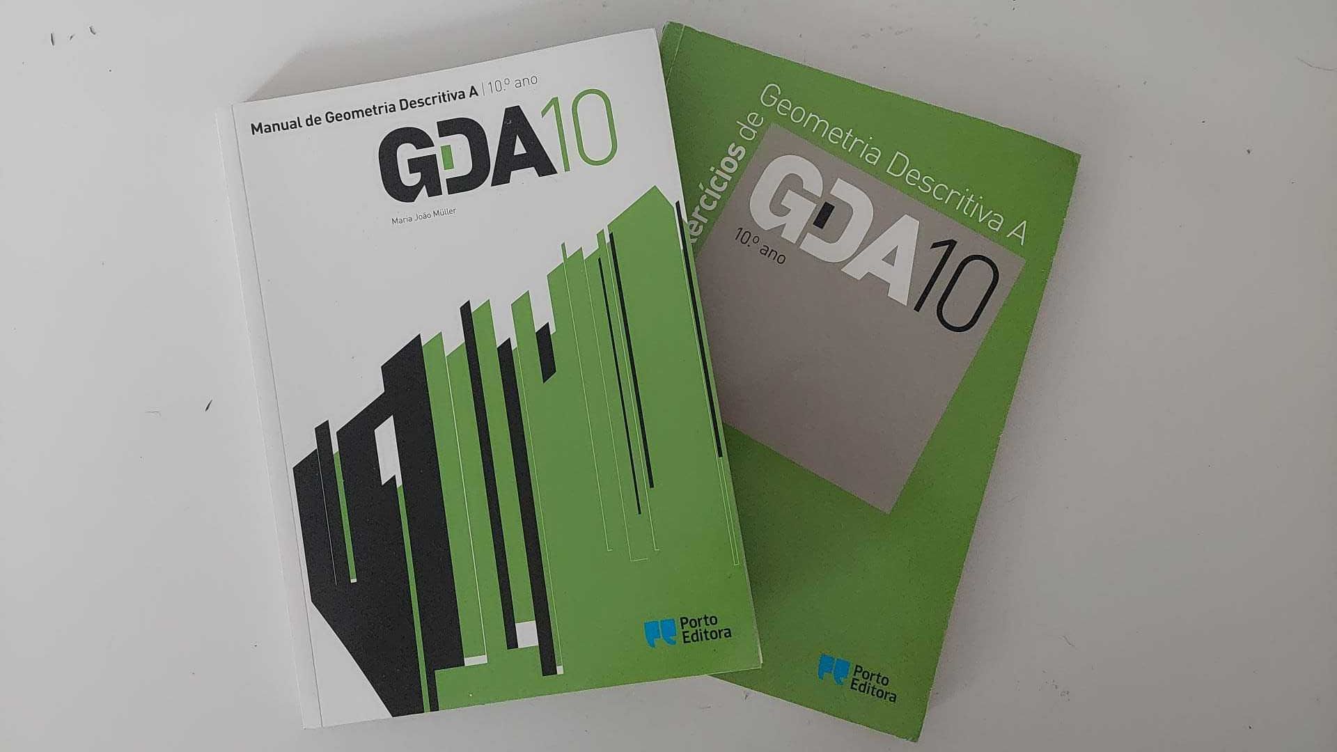 Manual de Geometria Descritiva e Livro de exercícios- 10.ºano