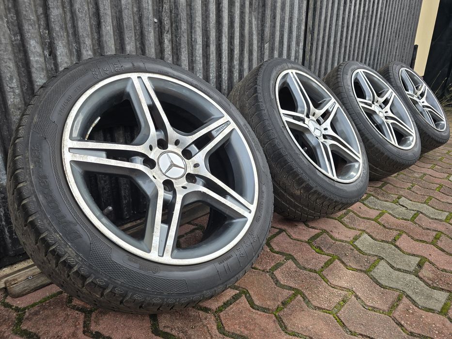 Felgi z oponami 225/45R17 Mercedes C klasa AMG 5x112 A CLS E klasa S