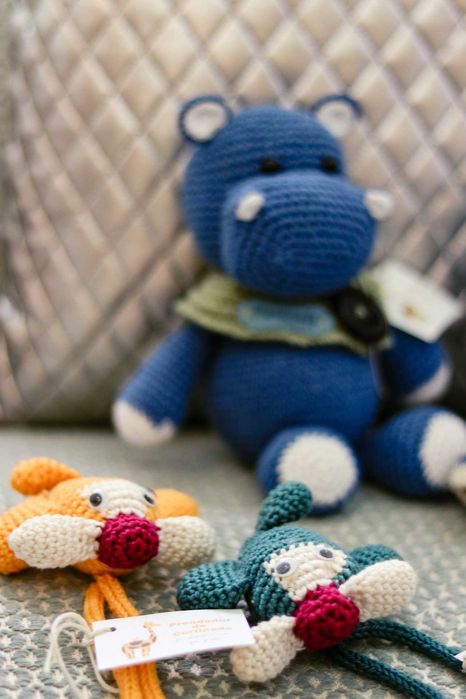 Amigurumi hipopótamo