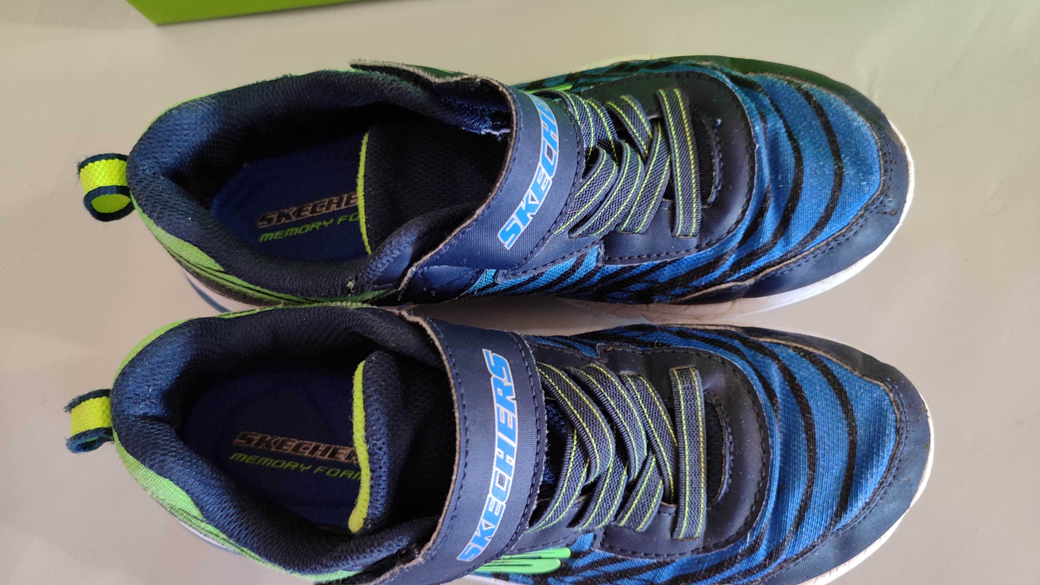 Дитячі кросівки Скетчерс для хлопчика Skechers сині