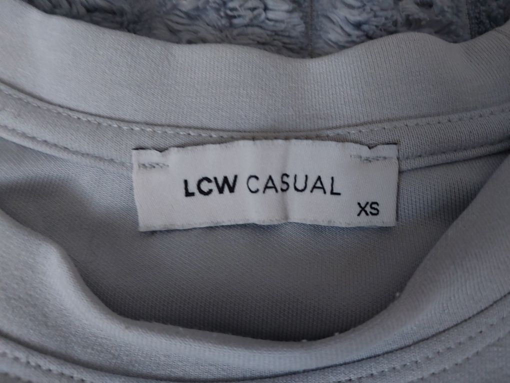 Szary t-shirt LCW CASUAL