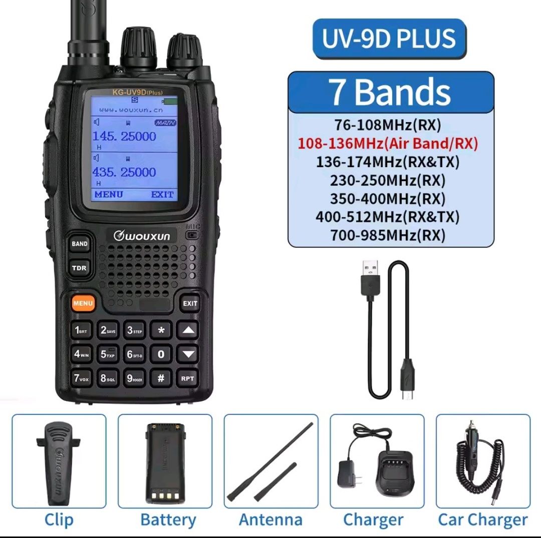 Wouxun KG-UV9D plus (нова)
