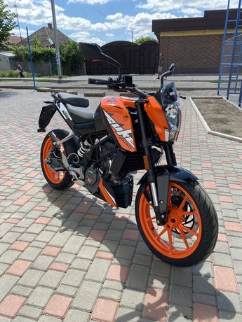 Мотоцикл KTM 200 DUKE