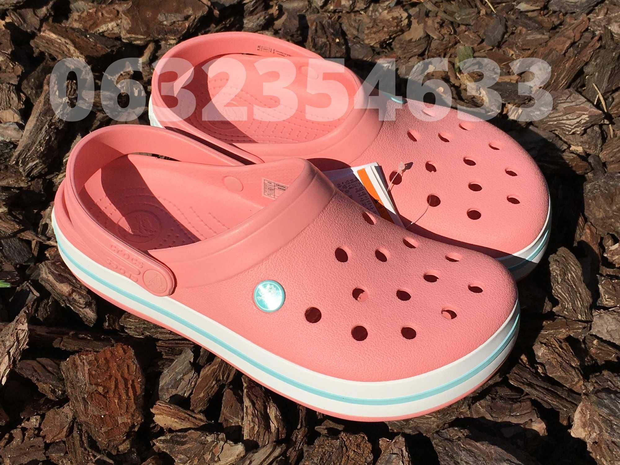 Новые! Кроксы Женские и Мужские сабо Crocs Crocband! ТОП качество!