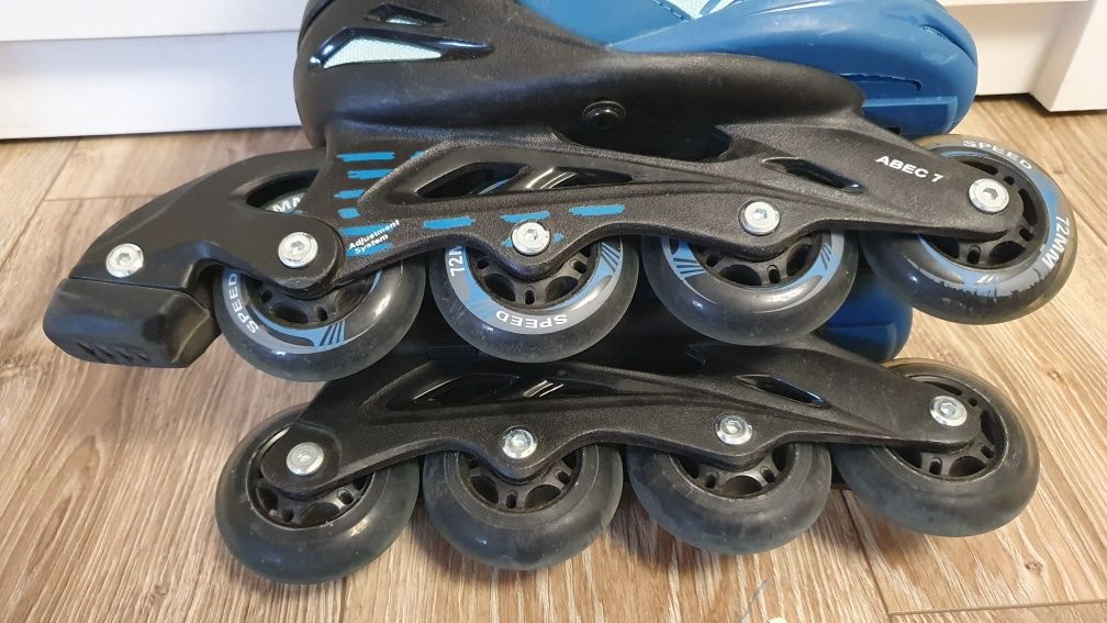 Rolki regulowane Crivit rozm 29-33 ABEC7 72 mm
