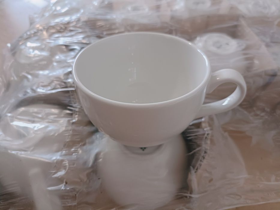 Filiżanki porcelanowe 200ml restauracyjne hotelowe rękodzieło