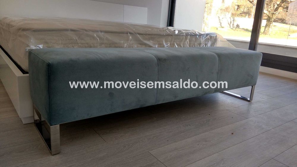 Banquetas de Cama Estofadas - Fazemos todas as medidas e cores.