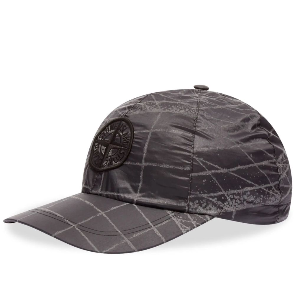 Кепка Stone Island Reflective Grid Lamy Nylon Tella