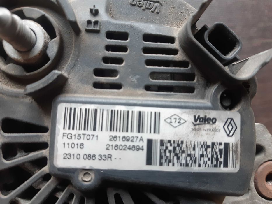 Alternator Opel Vivaro 1.6 2016 rok