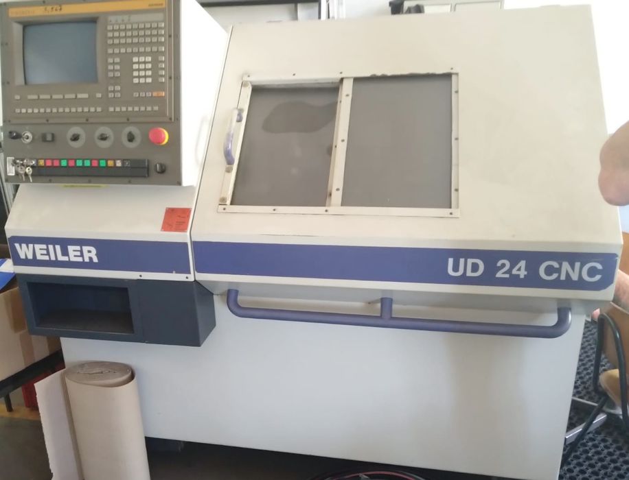 Tokarka do metalu CNC Weiler Poręba Tr 90 x 4000 Tos  Sn 40 Potisje