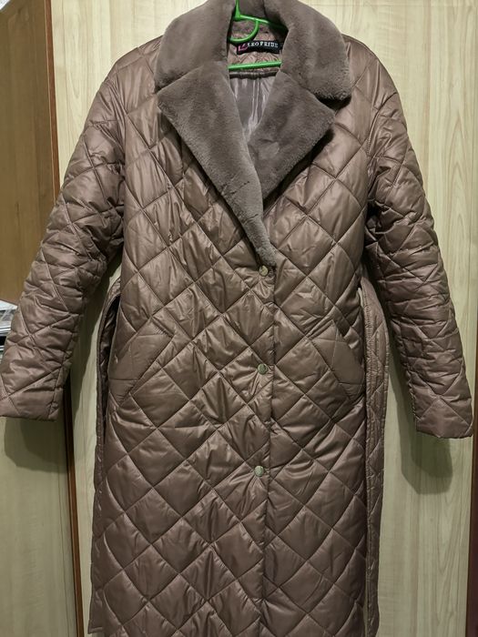 Продам тепле стьобане пальто