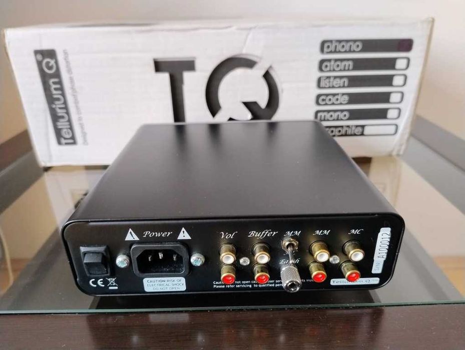 Przedwzmacniacz gramofonowy - Tellurium Q Iridium MM/MC Phono Pre Amp