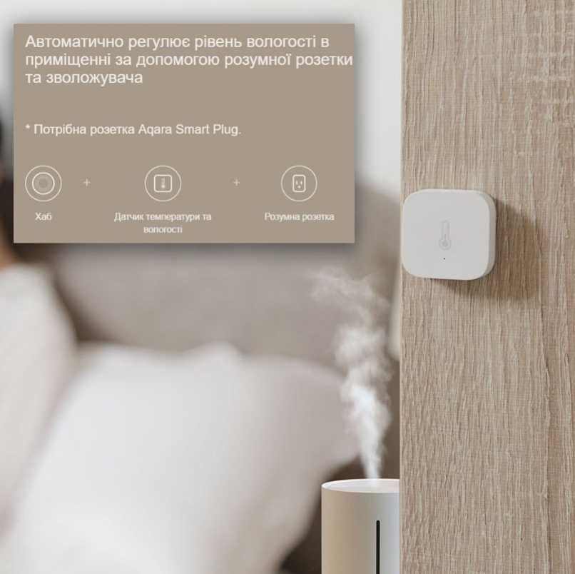 Zigbee Датчик температури вологості Aqara 3шт