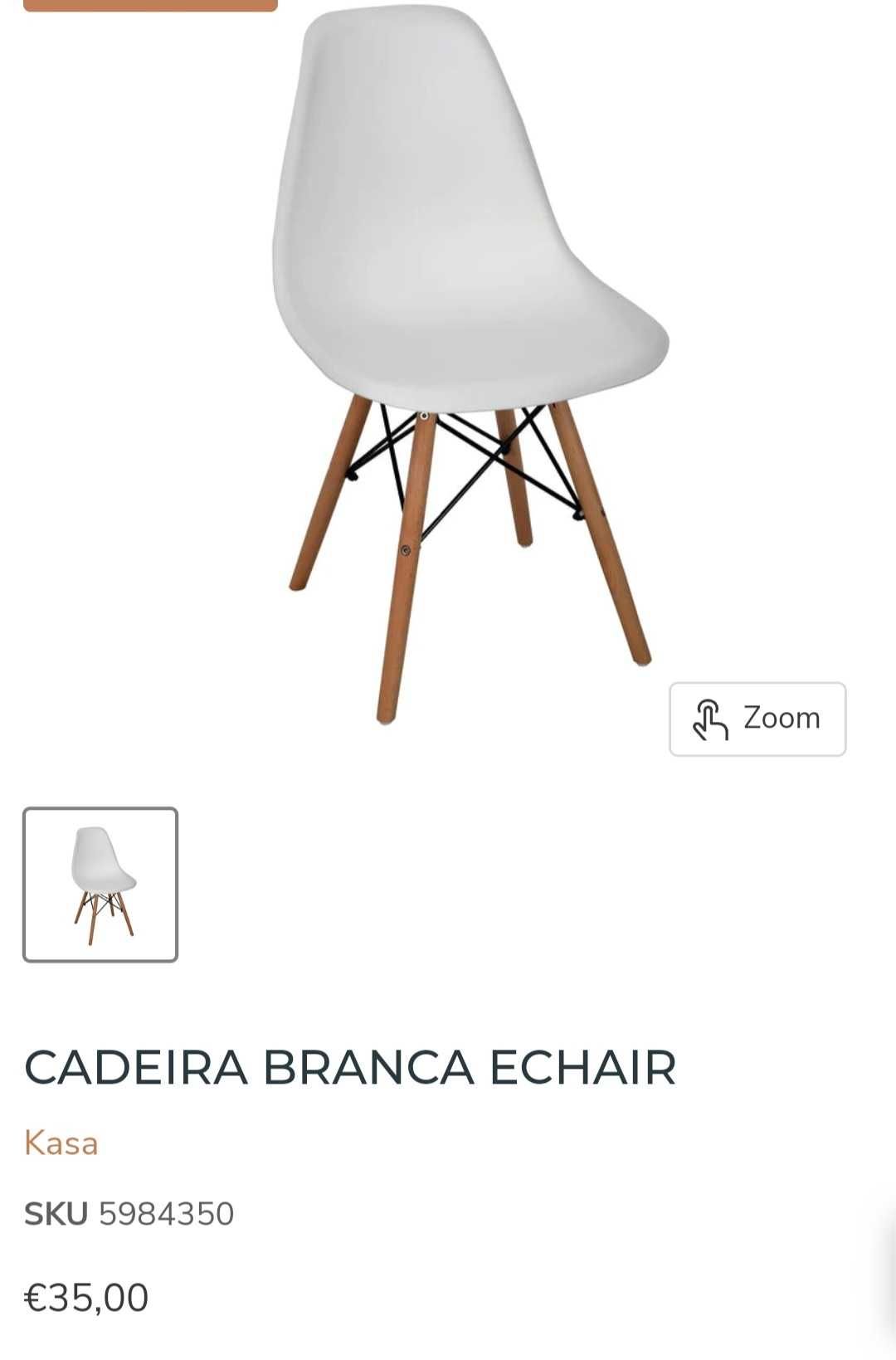 6 cadeiras modernas