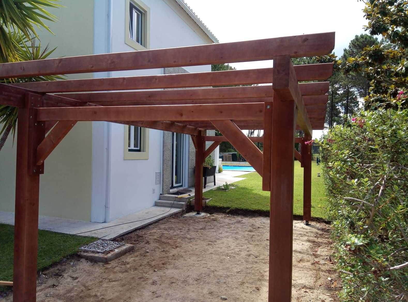 pergolas em madeira - Madeira&Conforto - prg.3