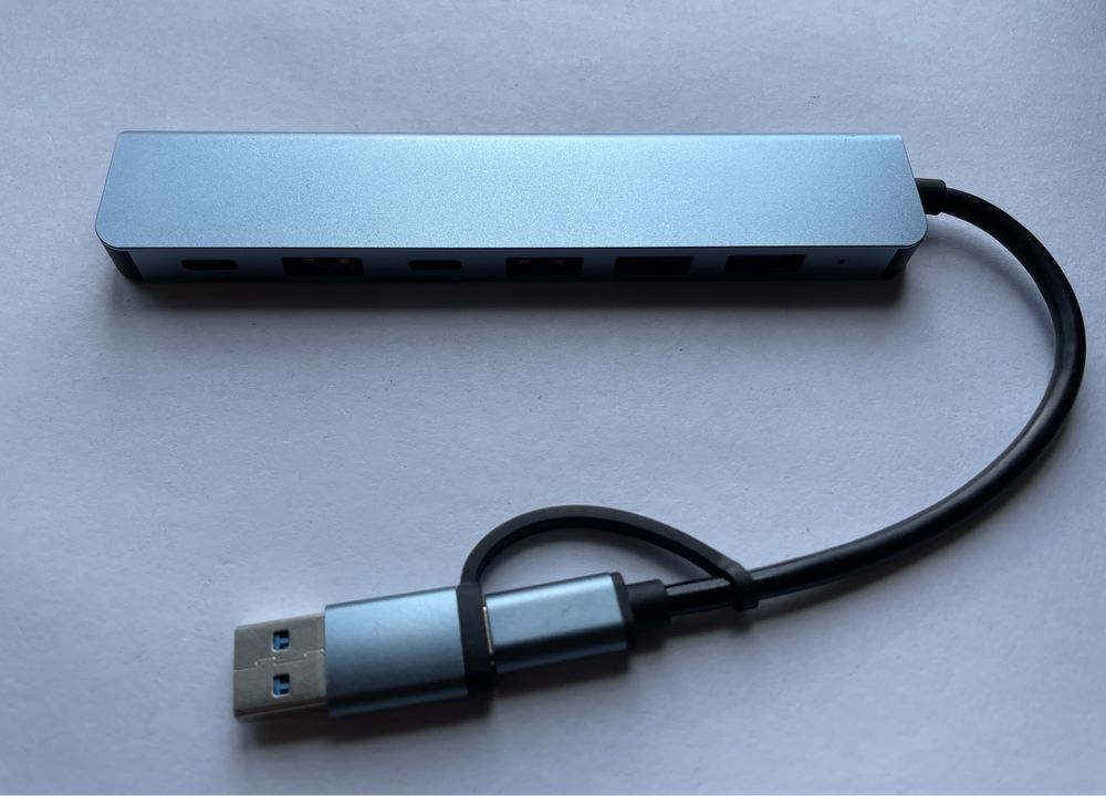 7 в 1 USB hub Type-C USB-A