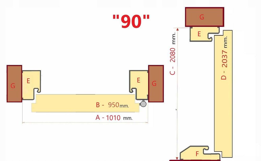 Drzwi stalowe zew 72 mm SI-3 GLASS złoty dąb antr. orzech biały 90 l,p