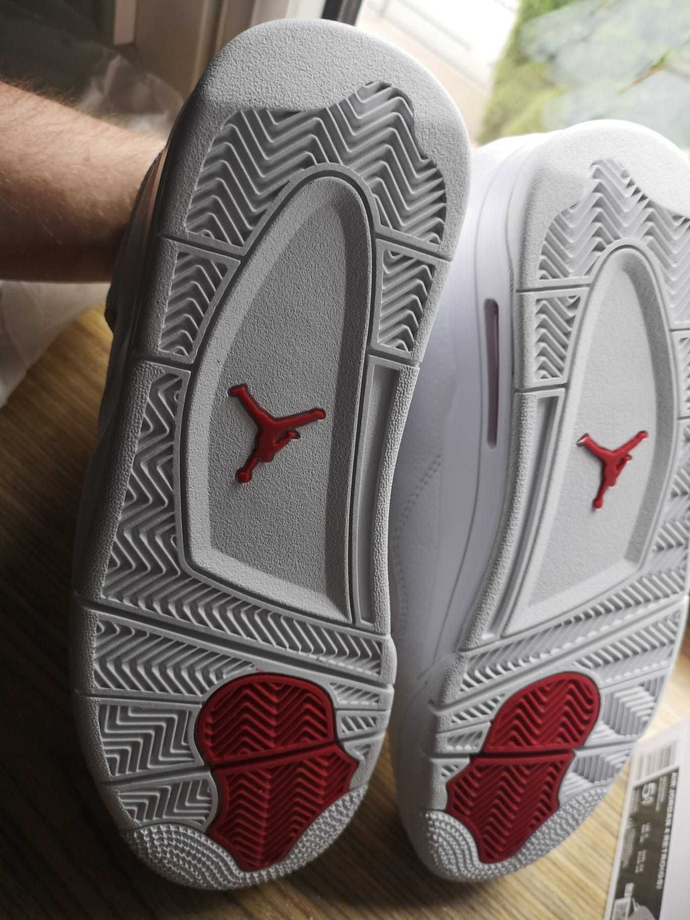 Nike Air Jordan 4 | Metallic Red | rozmiar EU43 | Nowość!