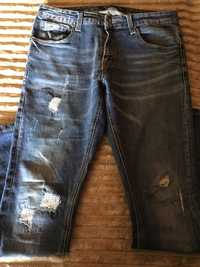 Продам джинсы синие и черные