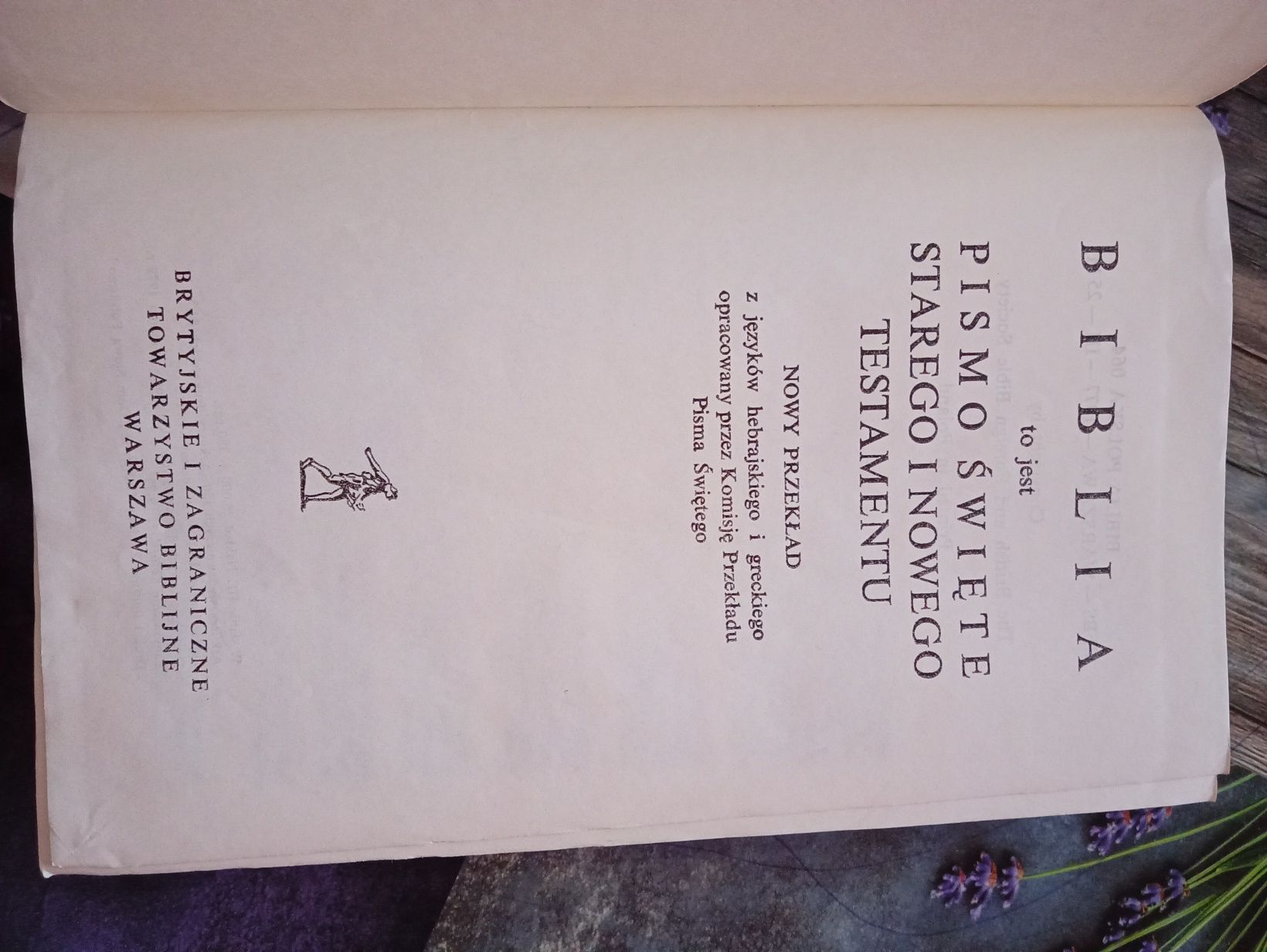 Biblia to jest Pismo Święte Starego i Nowego testamentu 1979
