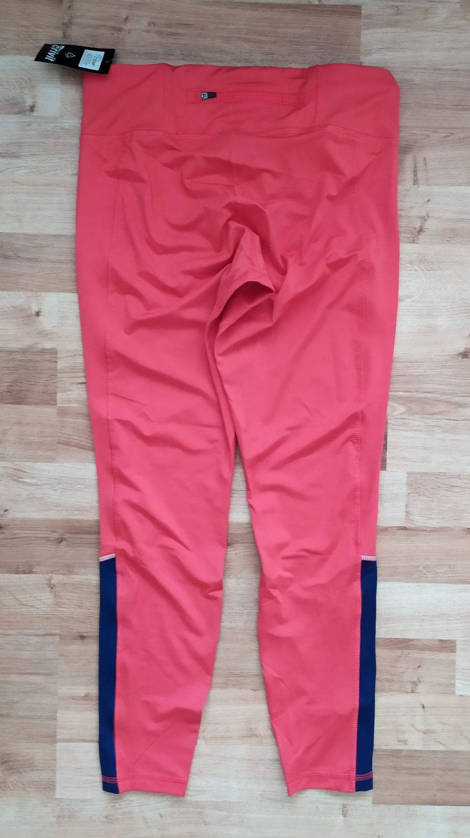 Legginsy sportowe damskie różowe S nowe róż