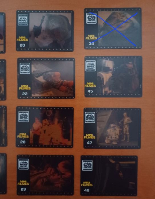 11 Mini Filmes da Star Wars Trilogy da Matutano