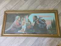 Stary obraz Świętej Rodziny