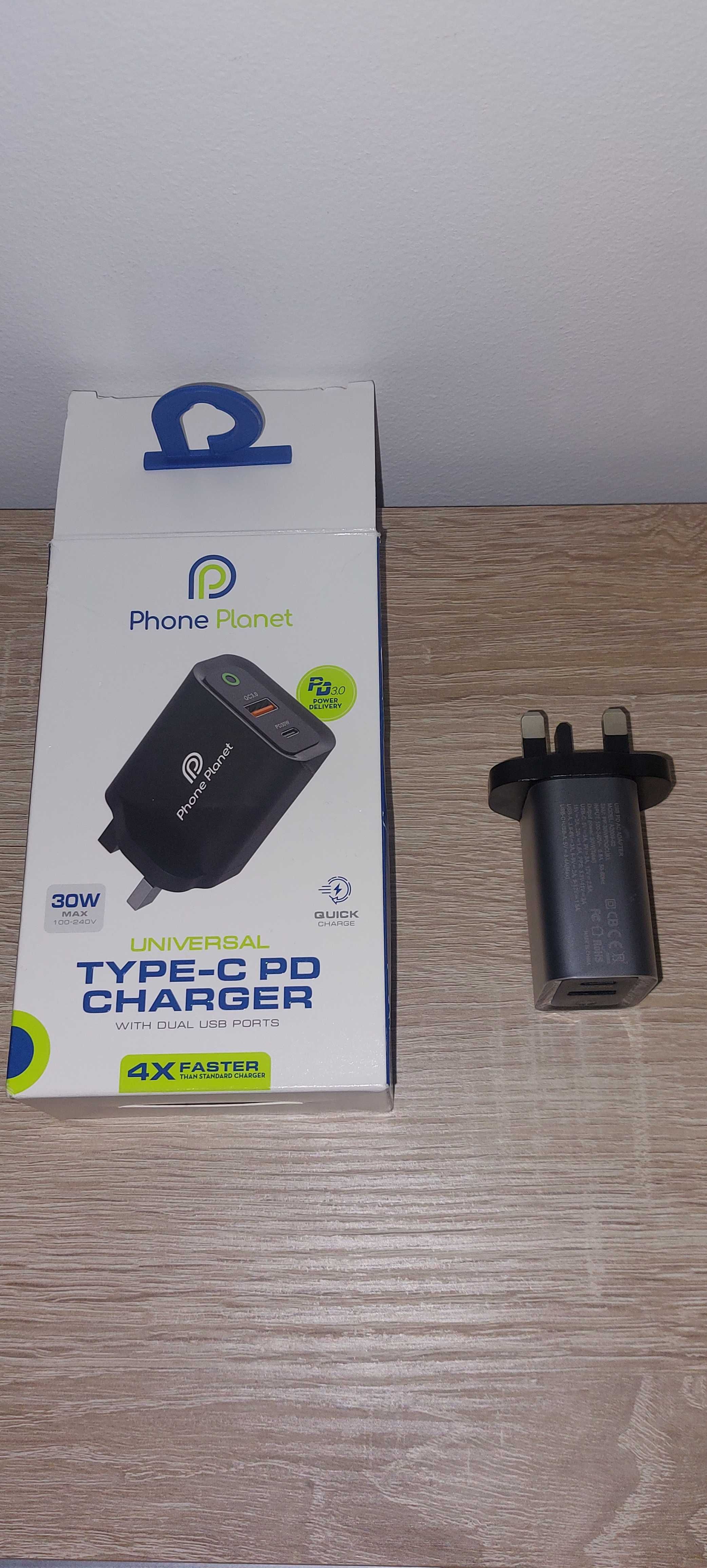 Phone Planet Ładowarka 30 W typu C PD 3.0 PPS