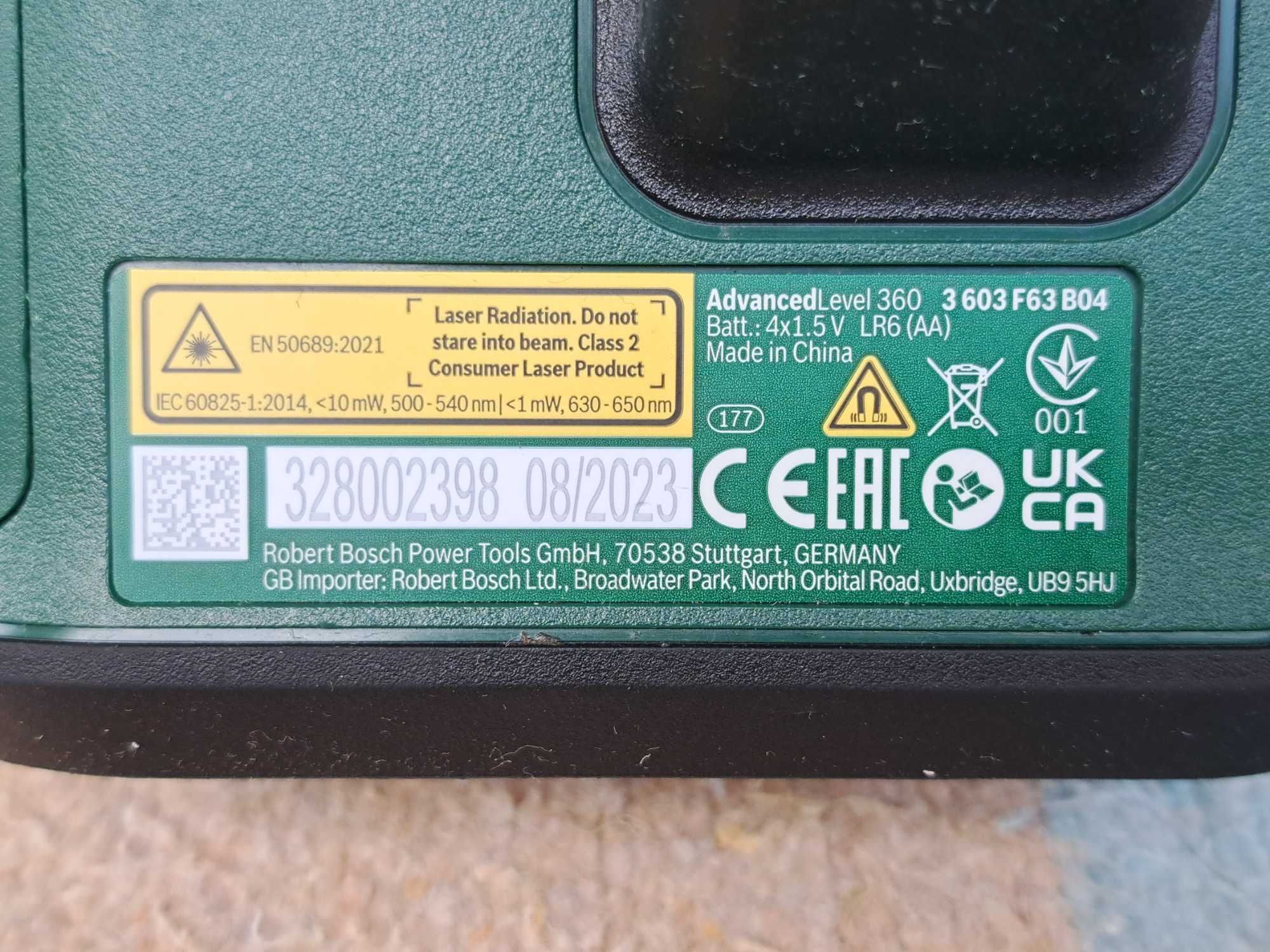 Bosch AdvancedLevel 360 Лазерний рівень нівелір