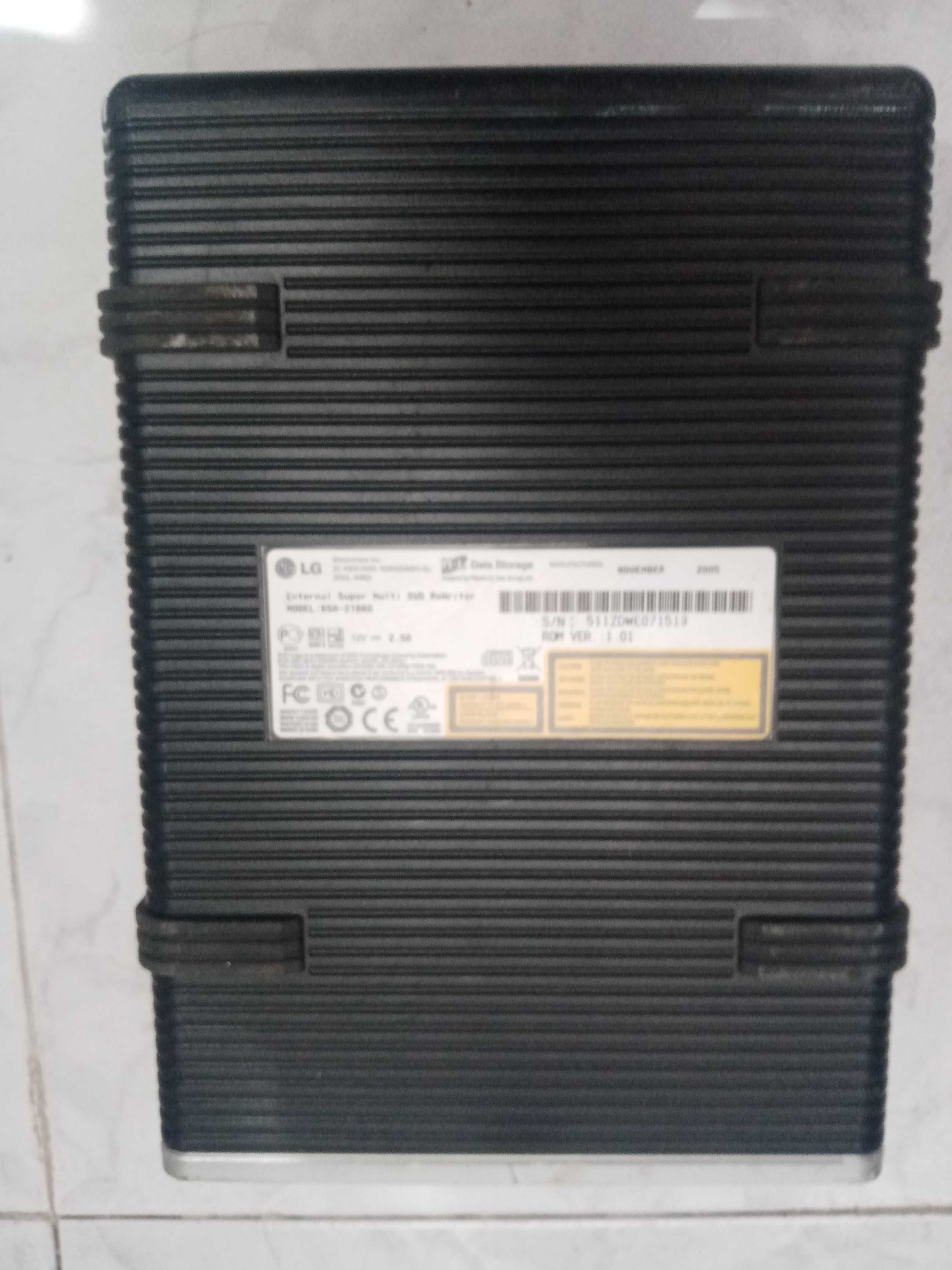 Drive LG DVD Externa em USB