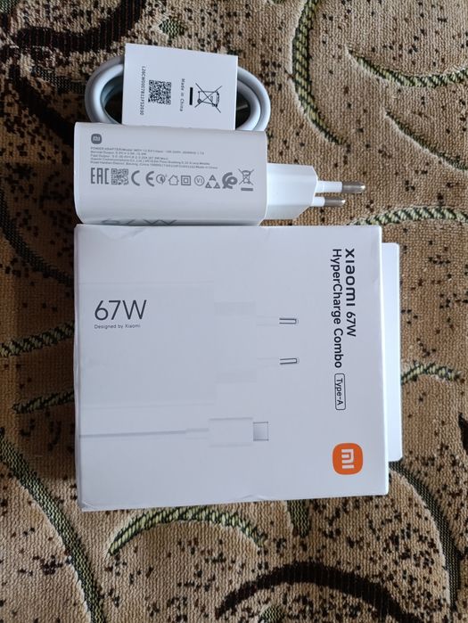 Зярядка 67W для Xiaomi,Сяоми. Samsung 45w,25w.Підтримує швидку зарядку