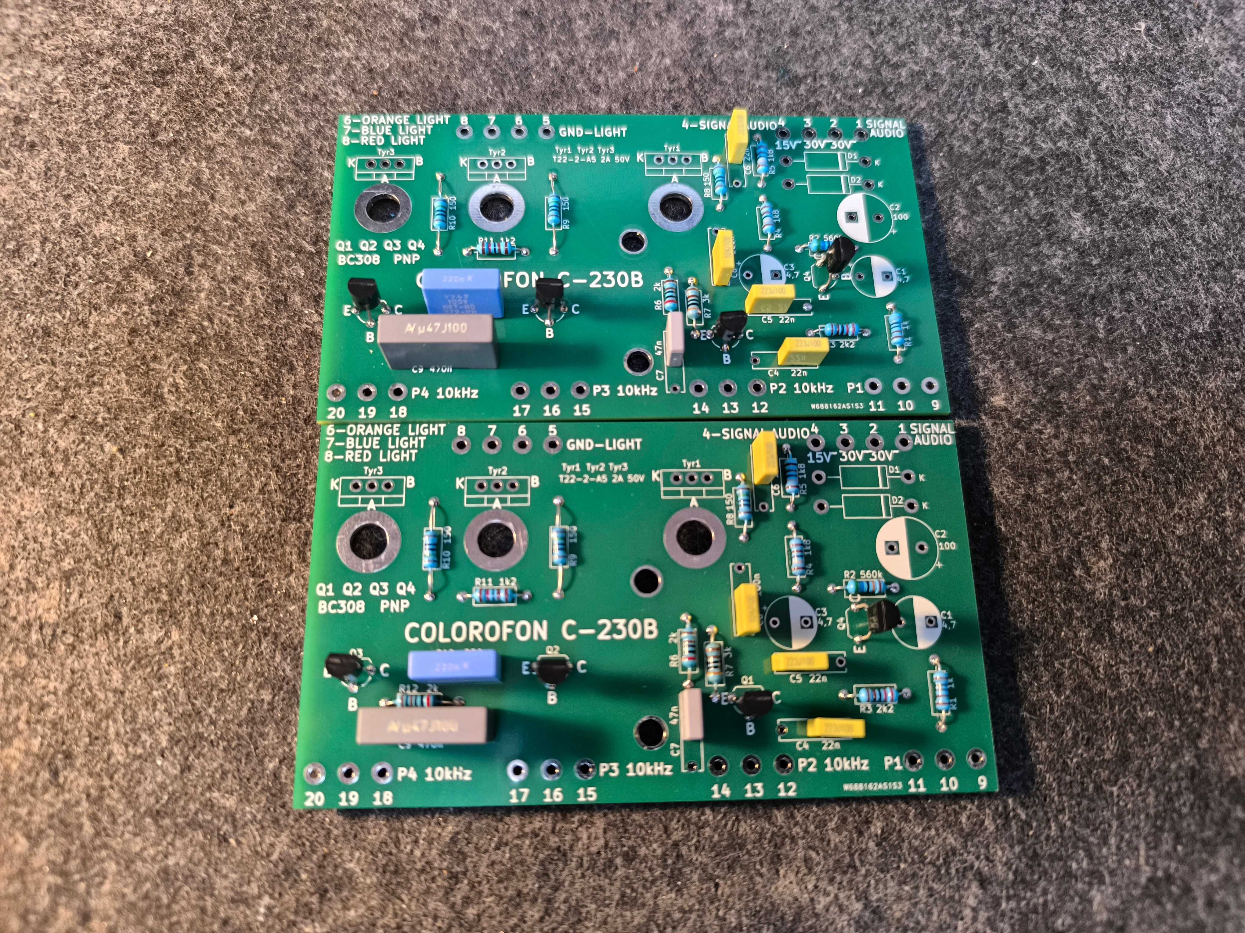 Sprzedam płytkę PCB do colorofonu C-230B C-23B
