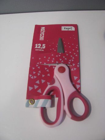 Nożyczki  12,5 cm KAYET różowe