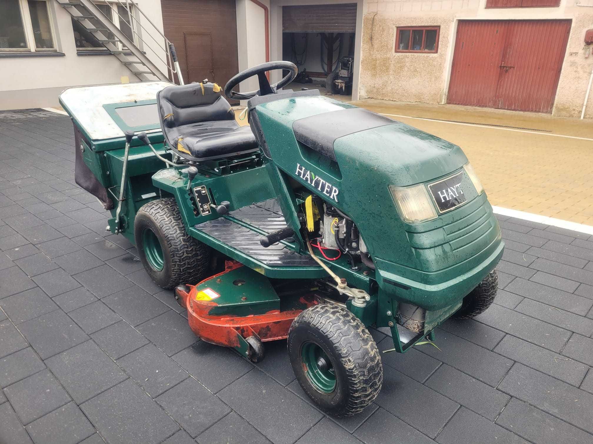 Hayter H1642, traktorek kosiarka, zamiatarka, silnik Vanguard 16 KM V