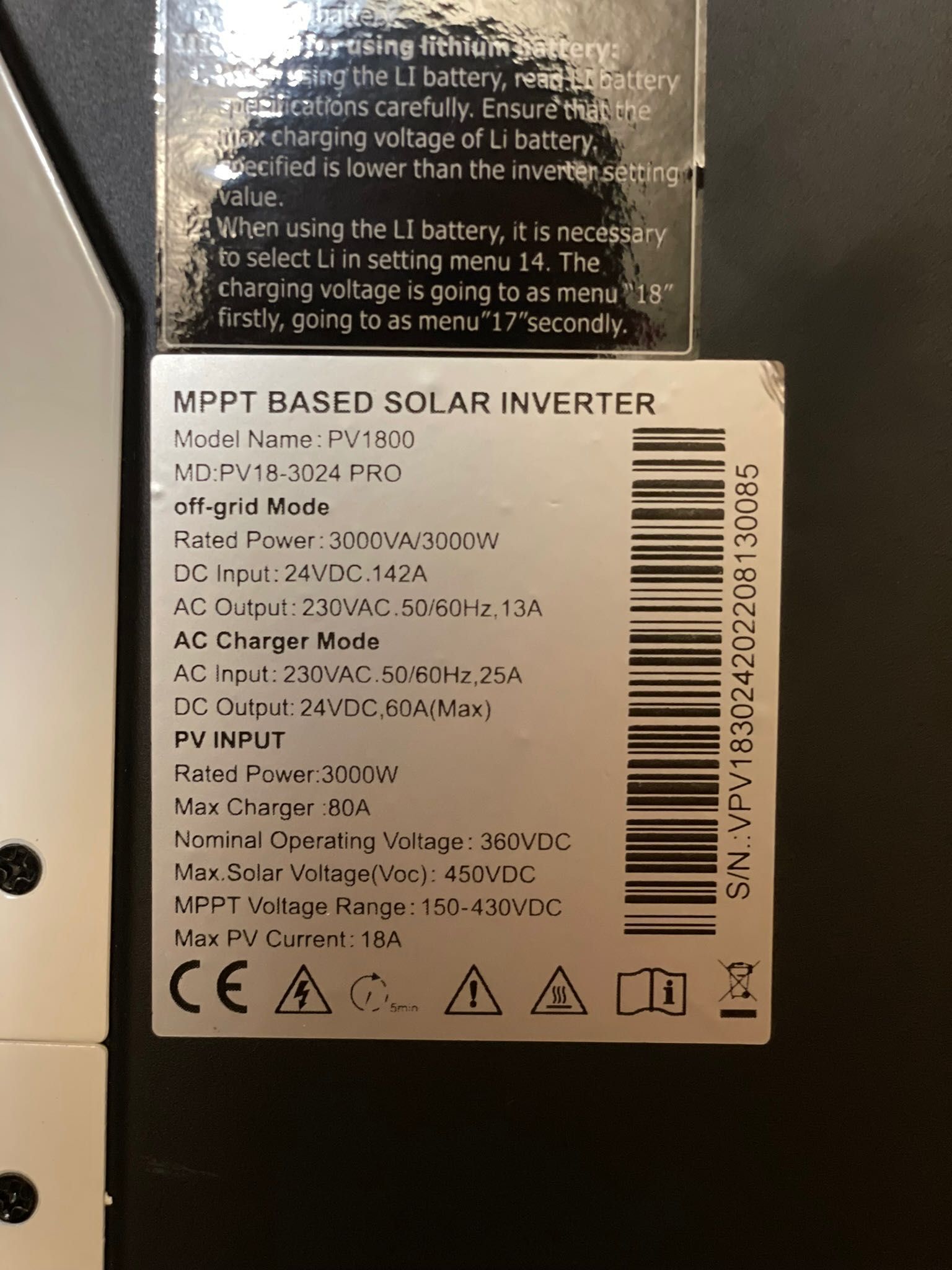 Інвертор Must Solar Inverter Pro