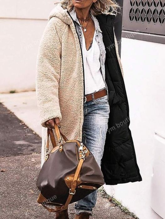 Kurtka damska dwustronna