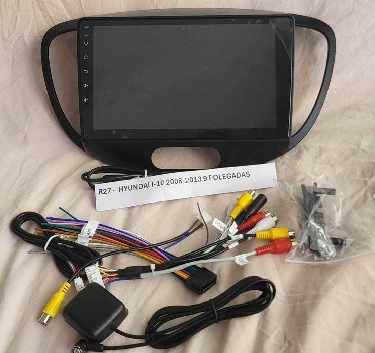 R27 - Auto Rádios HYUNDAI I-10 2008 a 2013 9 POLEGADAS  android